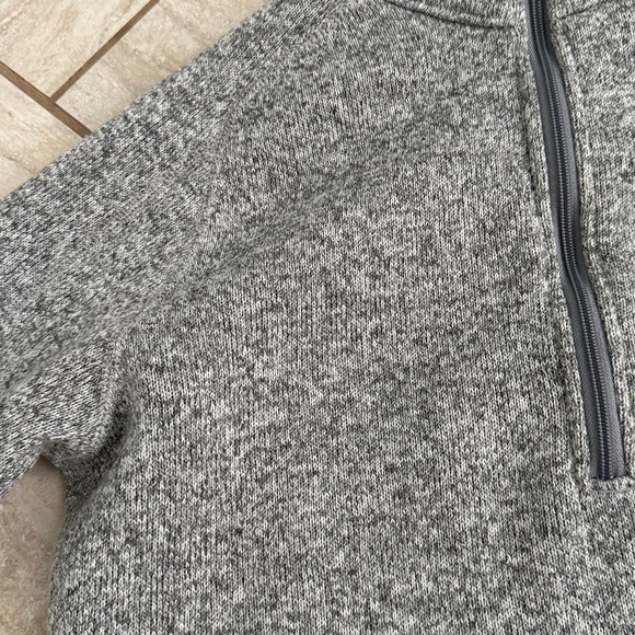 Patagonia Women's Better Sweater 1/4 Zip Fleece Pullover Heather Grey Size M - Picture 3 of 16